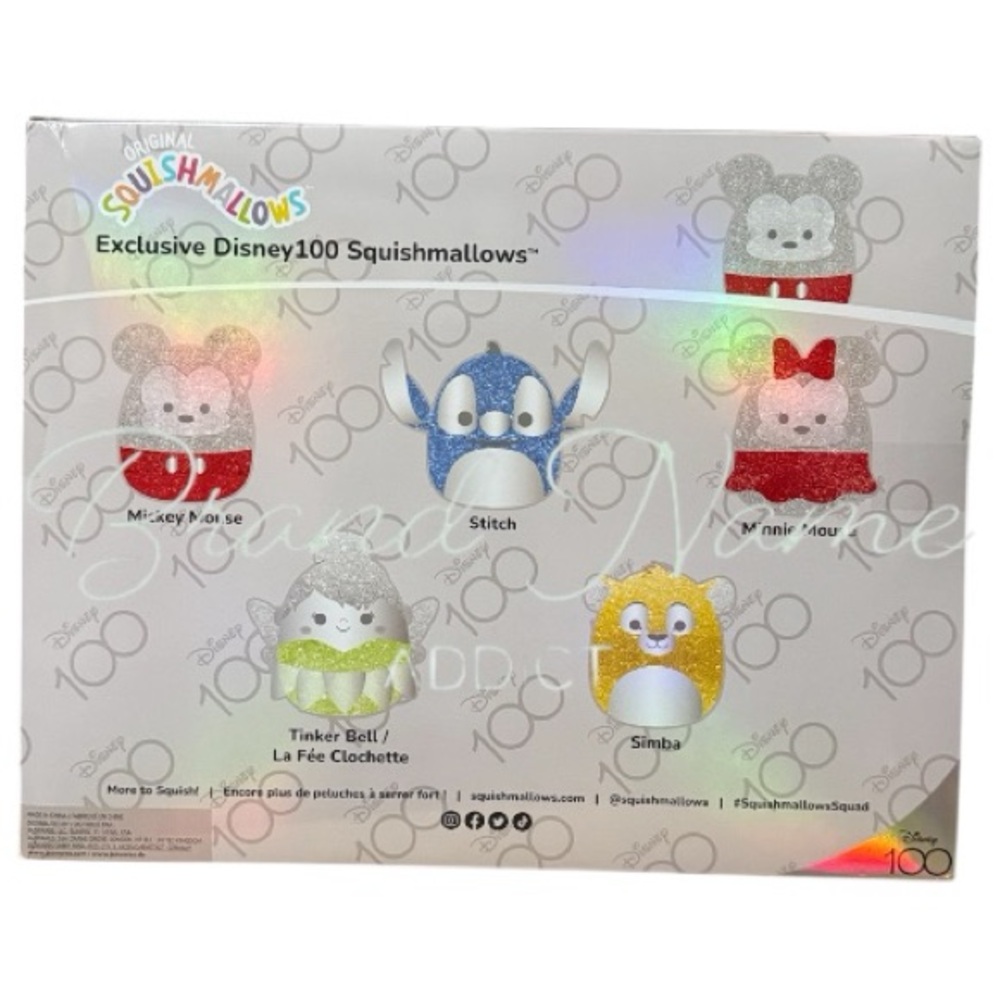 PRICE IS FIRM - Disney 100 Year Limited Edition Squishmallows Set - Picture 2 of 2